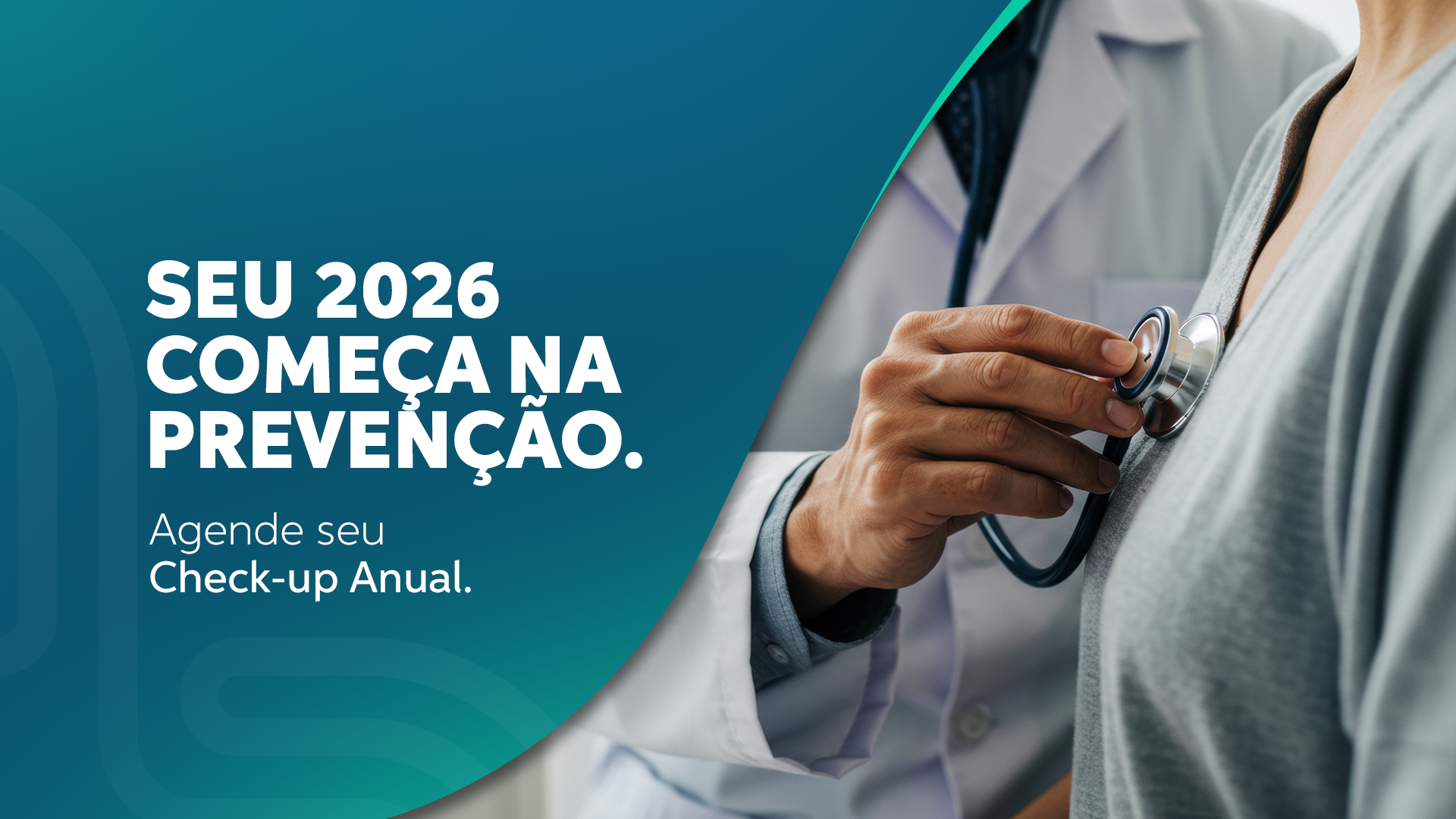 Seu primeiro passo para um 2026 saudável: A importância do check-up anual. 